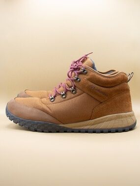 Columbia Fairbanks Mid Hiking Tan Waterproof Boots Men's Size 15